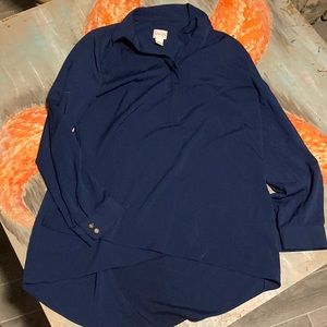Chicos navy blouse